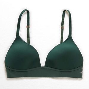 Aerie Wireless Lightly Lined Bra - Sycamore NWOT